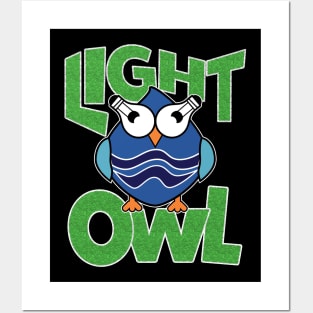 Light Owl Posters and Art